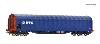 Roco 6600089 - H0 - Schiebeplanenwagen Rilns, VTG, Ep. VI